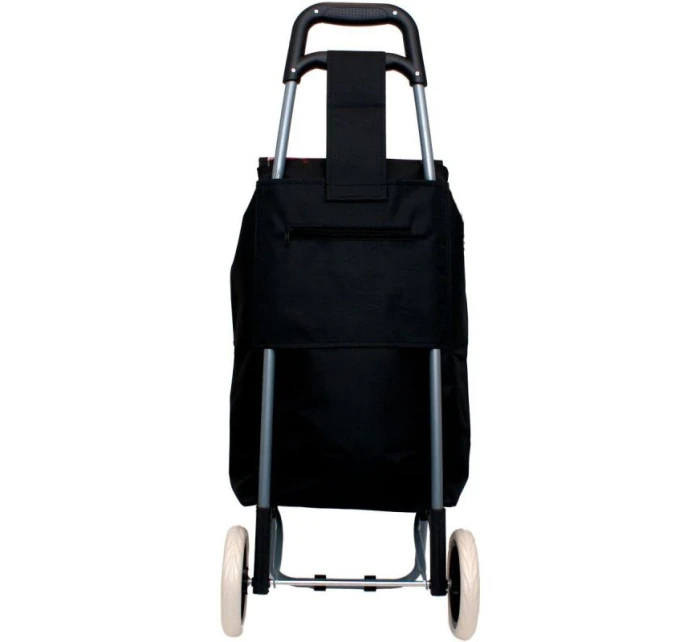 NÁKUPNÍ VOZÍK NA KOLEČKÁCH S RÁMEM 31L ČERNÝ