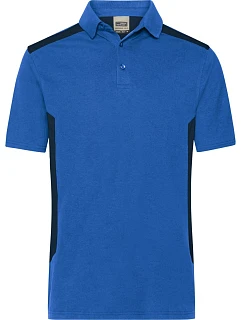 Daiber JN 1826 Pánské pracovní piqué polo "Strong" 02.1826 royal/navy