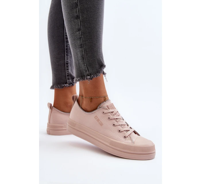 Dámské Tenisky Big Star model 21649514 Růžové - Big Star Shoes Dámské Tenisky Big Star model 21649514 Růžové - Big Star Shoes