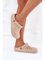 Dámské Lehké Pantofle Big Star II275008 Béžové Dámské Lehké Pantofle Big Star II275008 Béžové