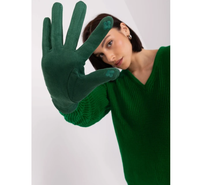 Rukavice AT RK 239507.53P tmavě zelené
