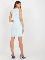 Šaty NU SK světle modrá model 21049382 - FPrice Šaty NU SK světle modrá model 21049382 - FPrice