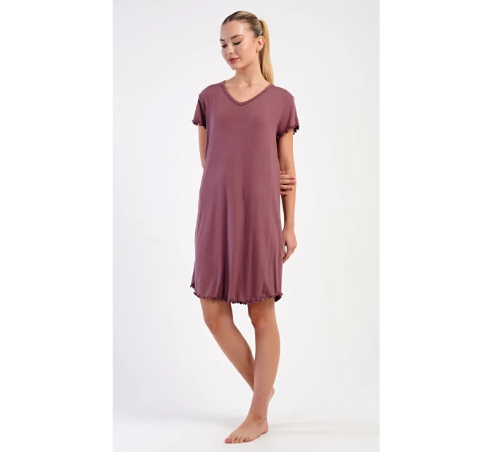 Dámská noční košile s krátkým rukávem Eliza