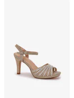 Sandály na podpatku  model 210697 Step in style
