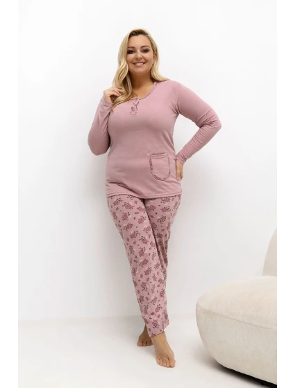 ~Piżama Plus Size model 221193 Forever Pink