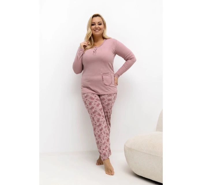 ~Piżama Plus Size model 221193 Forever Pink