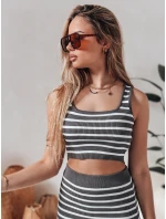 Dámská souprava SUMMERSA šedá FashionStreet AY1140