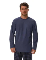 Pánské pyžamo light blue model 20716429 - Henderson Pánské pyžamo light blue model 20716429 - Henderson