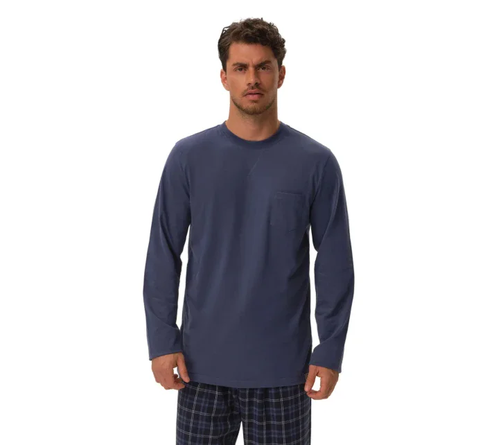 Pánské pyžamo light blue model 20716429 - Henderson Pánské pyžamo light blue model 20716429 - Henderson