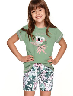Dívčí pyžamo Hanička zelené s koalou