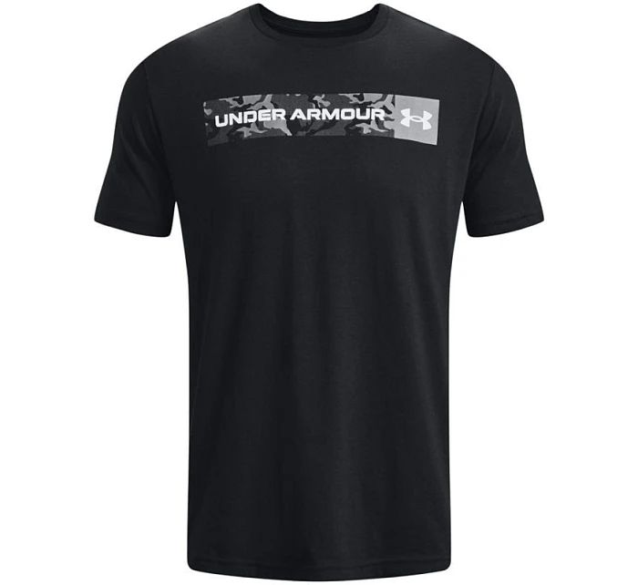 Tričko Under Armour Camo Chest Stripe SS M 1376830 001 pánské Tričko Under Armour Camo Chest Stripe SS M 1376830 001 pánské