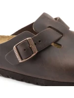 žabky Boston z kůže regular wide model 21735745 - Birkenstock