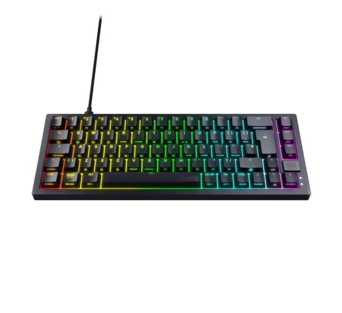 CHERRY K5V2 Kompaktní herní klávesnice USB QWERTZ německá černá CHERRY K5V2 Kompaktní herní klávesnice USB QWERTZ německá černá