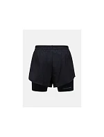 Dámské šortky PEAK PERFORMANCE W Discover 2-In-1 Shorts, černé Dámské šortky PEAK PERFORMANCE W Discover 2-In-1 Shorts, černé