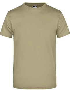 Daiber JN 02 Tričko z těžké bavlny 02.0002 khaki