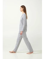 Pyžamo se zapínáním na knoflíky model 20516693 - Vamp