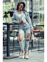 Kožené mokasínové boty Big Star LL274581 Béžová