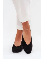 Klasické Baletky Z Eko Černé model 21687307 - Boto Klasické Baletky Z Eko Černé model 21687307 - Boto