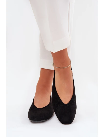 Klasické Baletky Z Eko Černé model 21687307 - Boto Klasické Baletky Z Eko Černé model 21687307 - Boto