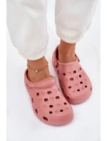 Dámské Pěnové Pantofle Růžové model 21698098 - Boto Dámské Pěnové Pantofle Růžové model 21698098 - Boto