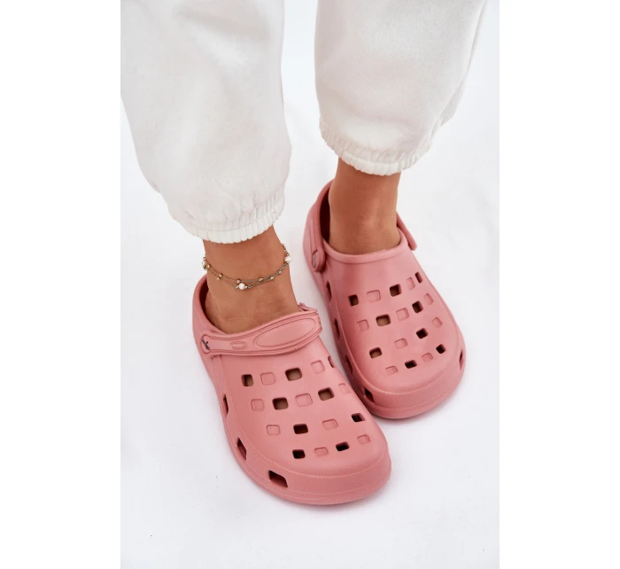 Dámské Pěnové Pantofle Růžové model 21698098 - Boto Dámské Pěnové Pantofle Růžové model 21698098 - Boto