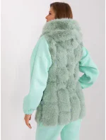 Kamizelka AT KZ model 18990646 pistacjowy - FPrice Kamizelka AT KZ model 18990646 pistacjowy - FPrice