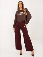 Bluza RV BL model 22074607 ciemny brązowy - FPrice Bluza RV BL model 22074607 ciemny brązowy - FPrice