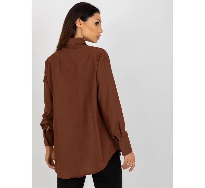 Košile ke KS 7183.81P hnědá Košile ke KS 7183.81P hnědá