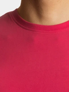 Pánské tričko s krátkým rukávem ATLANTIC - korálové