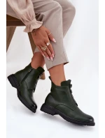 Dámské kotníkové boty Roselle – tmavě zelené Dámské kotníkové boty Roselle – tmavě zelené