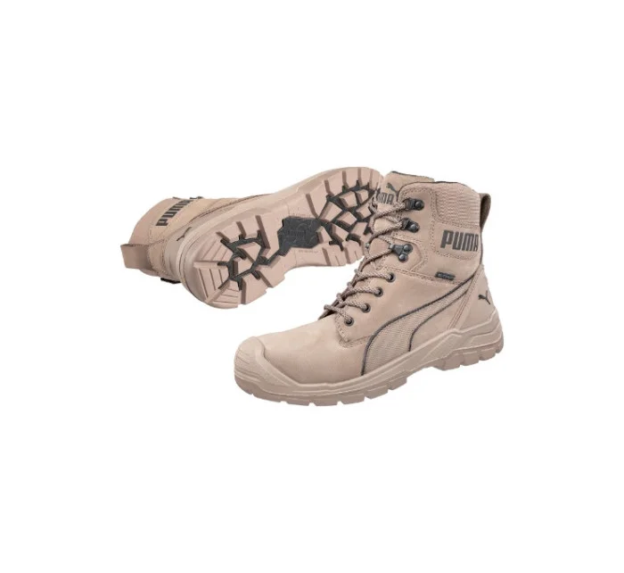 Conquest STONE HIGH kotníkové pánská světle hnědá Conquest STONE HIGH kotníkové pánská světle hnědá