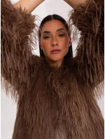 Hnědá kožešinová bunda s podšívkou (2359) Hnědá kožešinová bunda s podšívkou (2359)