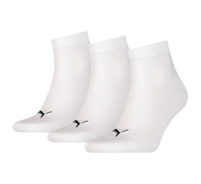Unisex ponožky Quarter Plain 3Pack model 15967225 33 bílá - Puma