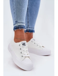 Dámské Tenisky Na Platformě Bílé ISLA C WOMEN LOW model 21695920 - Lee