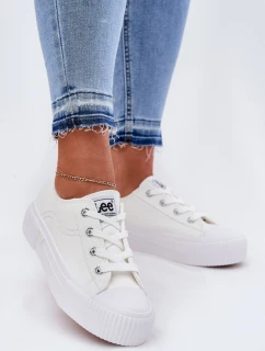 Dámské Tenisky Na Platformě Bílé ISLA C WOMEN LOW model 21695920 - Lee
