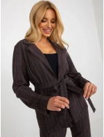 Dámská bunda LK MA 507802.22 tmavě šedá - FPrice