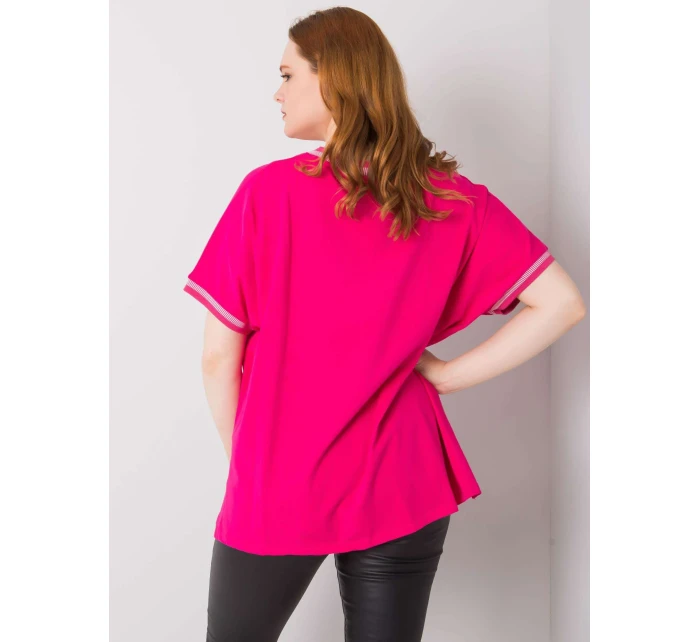 Halenka RV BZ 6496.32P fuchsiová Halenka RV BZ 6496.32P fuchsiová