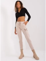 Spodnie dresowe RV DR model 19779813 beżowy - FPrice Spodnie dresowe RV DR model 19779813 beżowy - FPrice