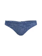 Dámská tanga 000QF6397E CKO modré - Calvin Klein