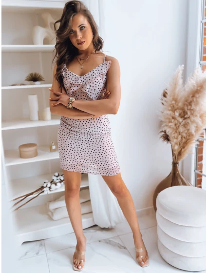 LEILA růžové šaty FashionStreet EY2321