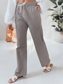 Dámské ležérní kalhoty s širokými nohavicemi BOHO DAY šedé FashionStreet UY2650