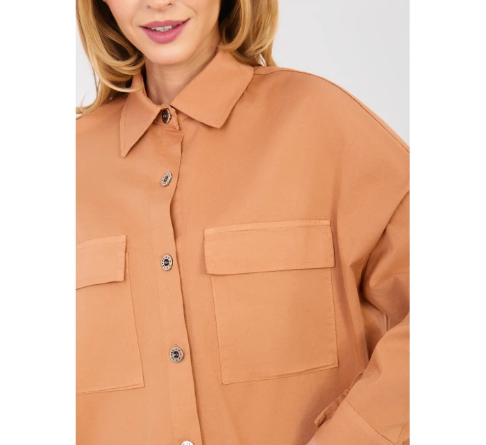 IT KS košile FL9968.28 tmavě oranžová