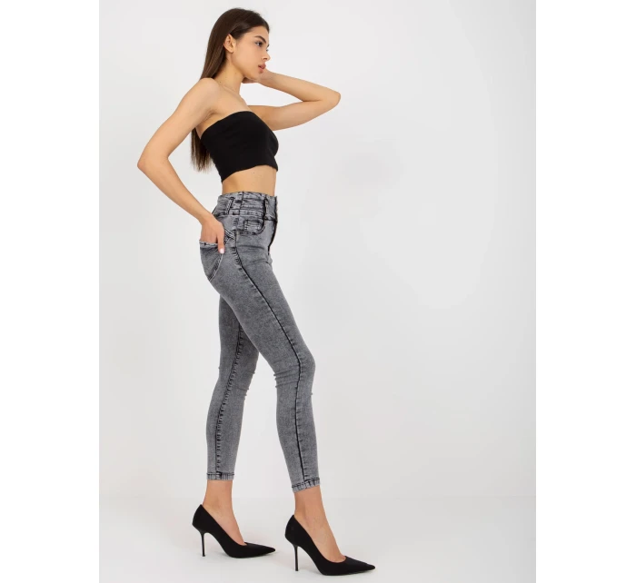 NM SP L73 džínové kalhoty.79P tmavě šedá