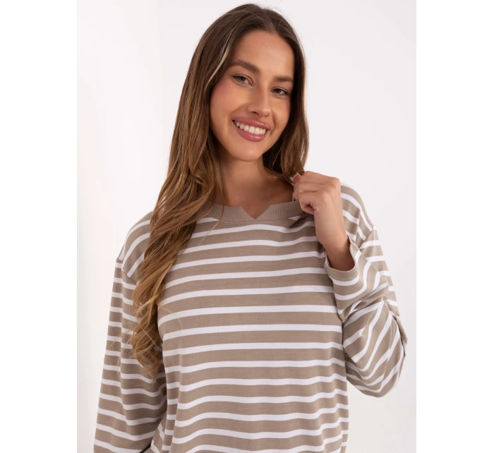 Bluzka RV BZ model 21717647 beżowy - FPrice Bluzka RV BZ model 21717647 beżowy - FPrice