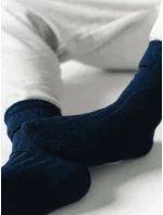 Ponožky 044-005 Alpaca navy blue - Steven