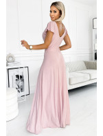 Dámské šaty  411-6 růžové - NUMOCO