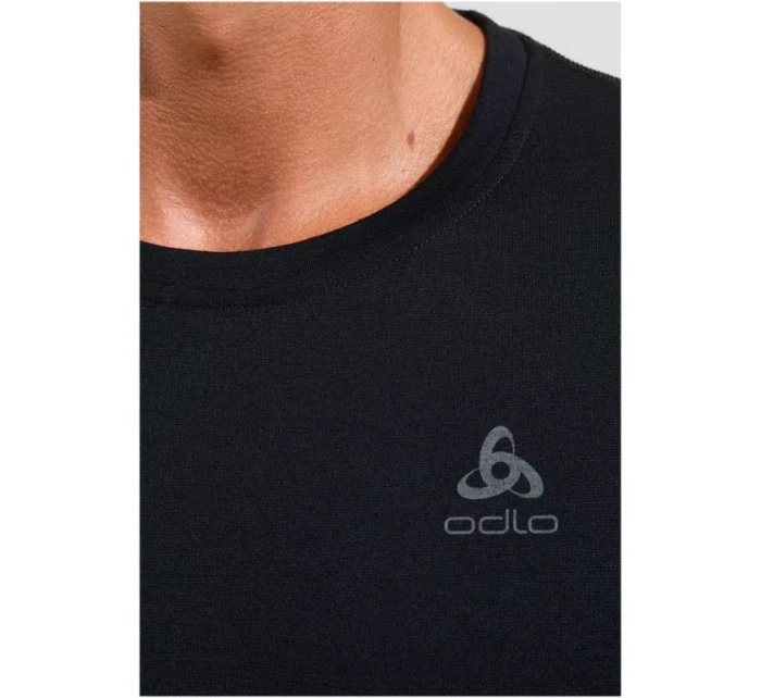 Odlo BL TOP tričko s výstřihem l/s MERINO 200 velikost M Black