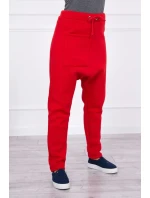 Sada pytlovitých kalhot červená Sada pytlovitých kalhot červená