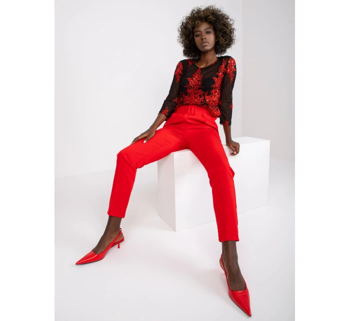 DHJ kalhoty SP 12787.21X červená