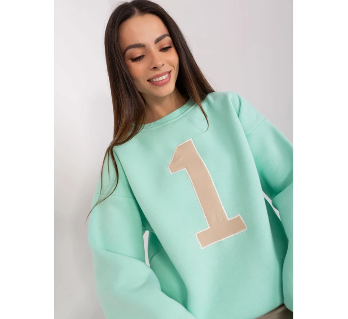 Mikina EM BL 617 9.11X máta